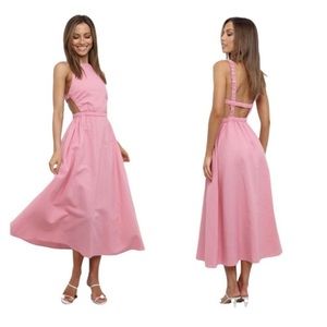 Petal and Pup Esther Dress in Pink Blush Size 8